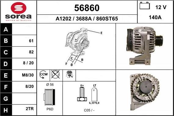 EAI 56860 - Alternateur cwaw.fr