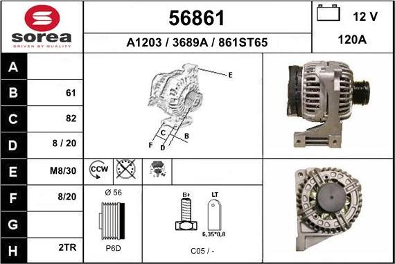 EAI 56861 - Alternateur cwaw.fr