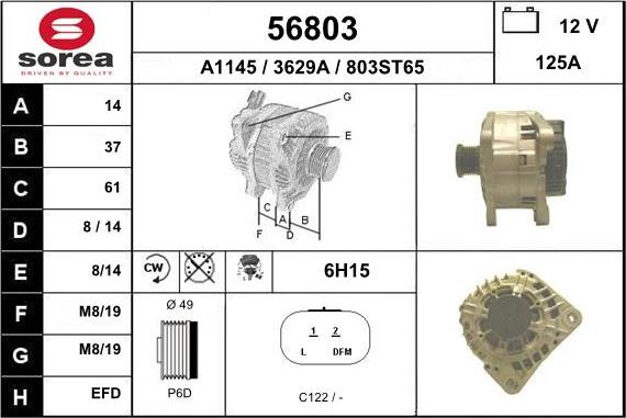 EAI 56803 - Alternateur cwaw.fr