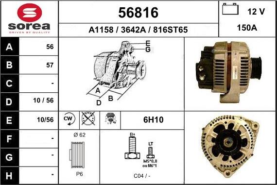 EAI 56816 - Alternateur cwaw.fr