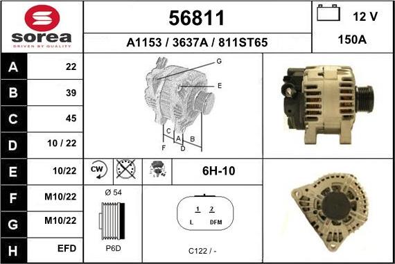 EAI 56811 - Alternateur cwaw.fr