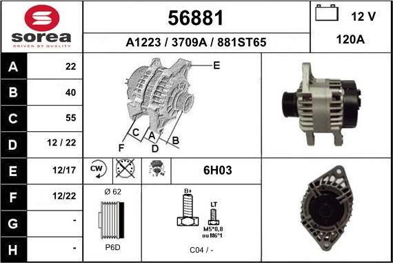 EAI 56881 - Alternateur cwaw.fr