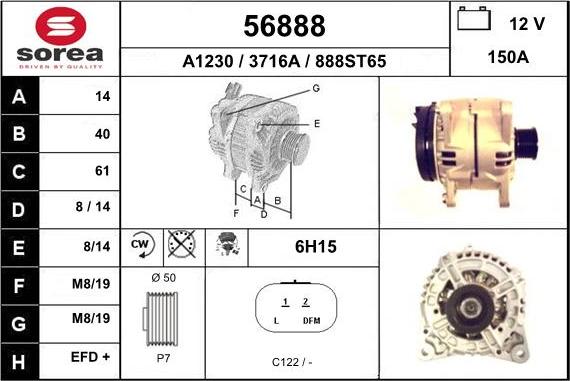 EAI 56888 - Alternateur cwaw.fr