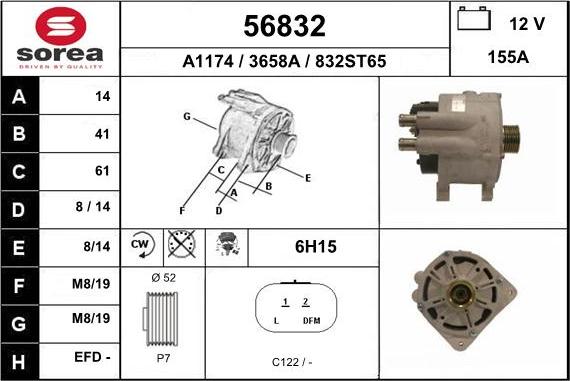 EAI 56832 - Alternateur cwaw.fr