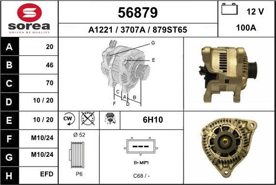 EAI 56879 - Alternateur cwaw.fr