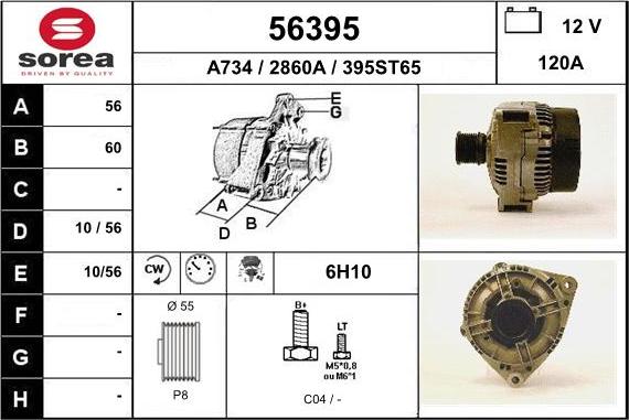 EAI 56395 - Alternateur cwaw.fr