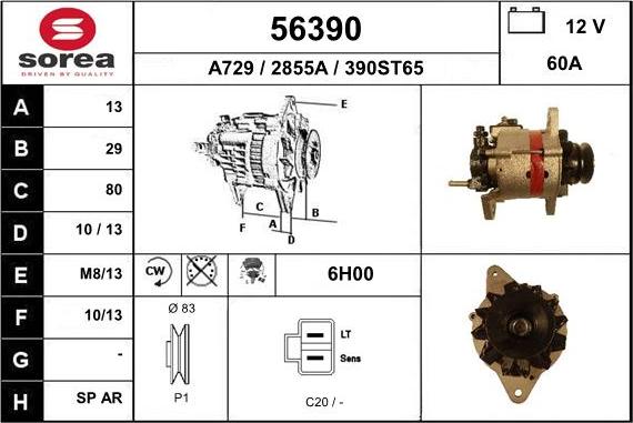 EAI 56390 - Alternateur cwaw.fr