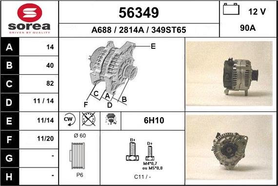 EAI 56349 - Alternateur cwaw.fr