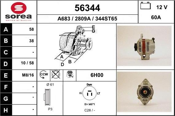 EAI 56344 - Alternateur cwaw.fr