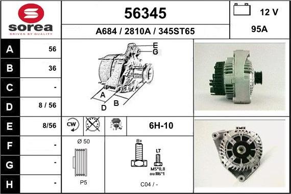 EAI 56345 - Alternateur cwaw.fr