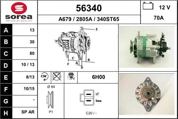 EAI 56340 - Alternateur cwaw.fr