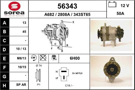 EAI 56343 - Alternateur cwaw.fr