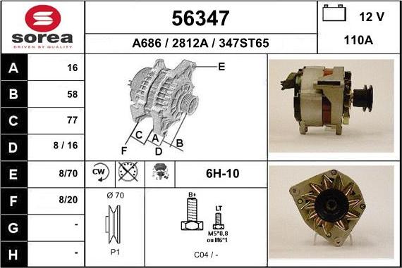 EAI 56347 - Alternateur cwaw.fr