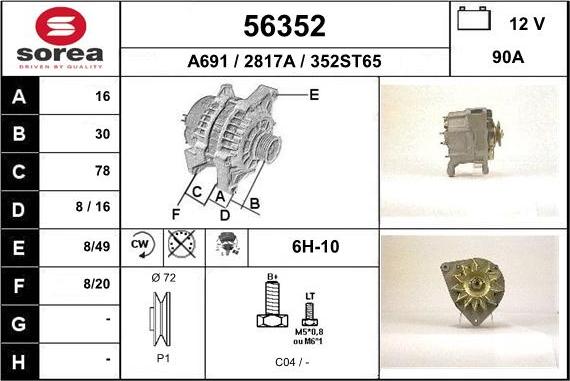 EAI 56352 - Alternateur cwaw.fr