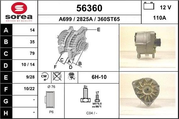 EAI 56360 - Alternateur cwaw.fr