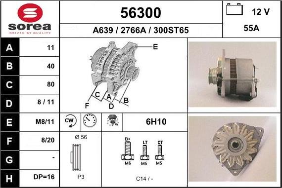 EAI 56300 - Alternateur cwaw.fr