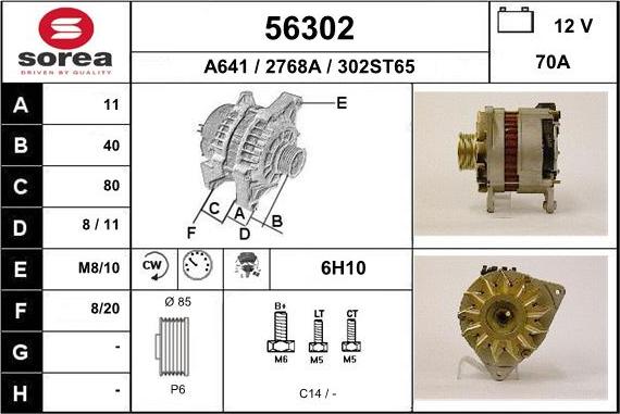 EAI 56302 - Alternateur cwaw.fr