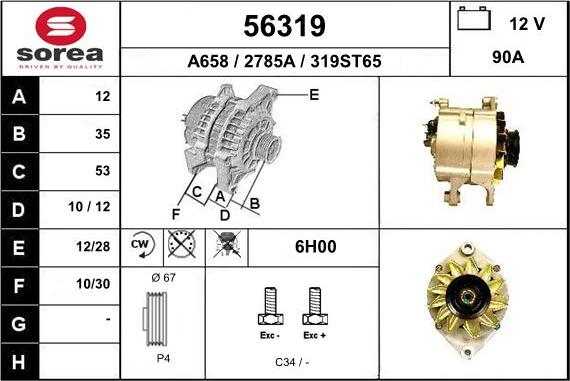 EAI 56319 - Alternateur cwaw.fr