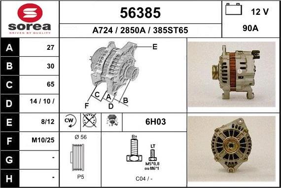 EAI 56385 - Alternateur cwaw.fr