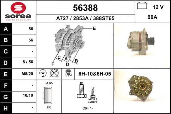 EAI 56388 - Alternateur cwaw.fr