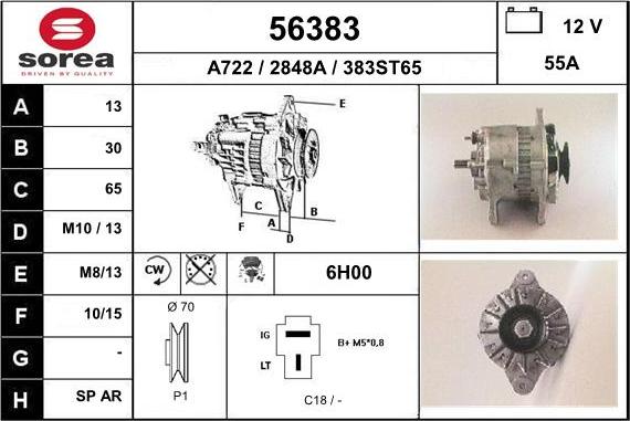 EAI 56383 - Alternateur cwaw.fr