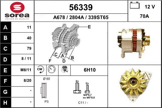 EAI 56339 - Alternateur cwaw.fr