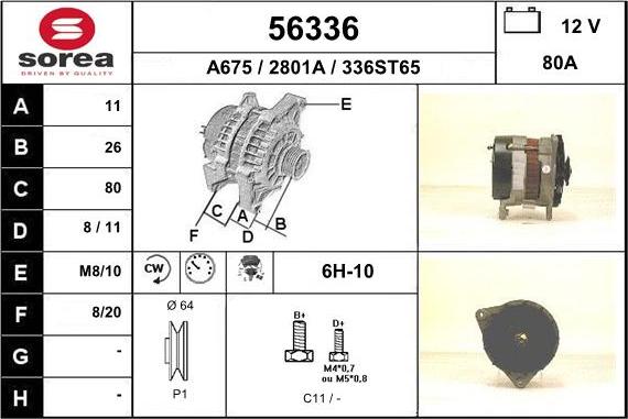 EAI 56336 - Alternateur cwaw.fr