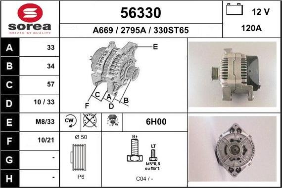 EAI 56330 - Alternateur cwaw.fr