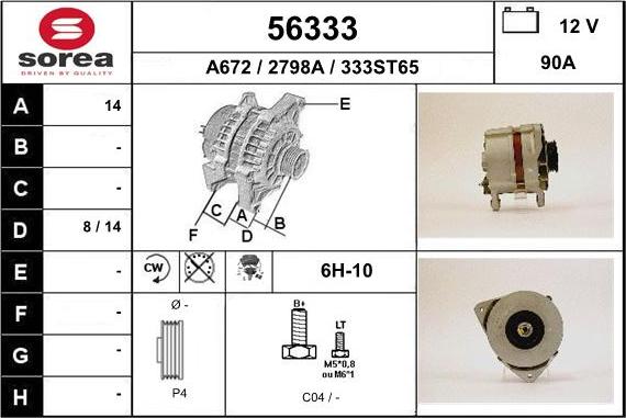 EAI 56333 - Alternateur cwaw.fr