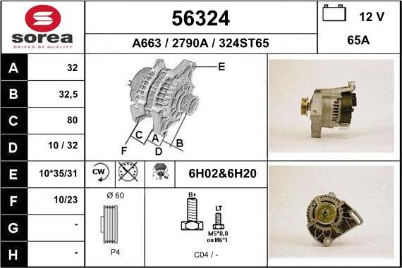 EAI 56324 - Alternateur cwaw.fr