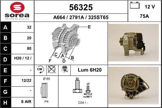 EAI 56325 - Alternateur cwaw.fr