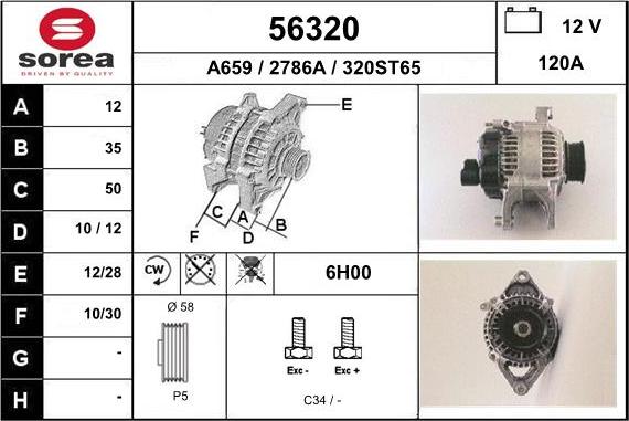 EAI 56320 - Alternateur cwaw.fr