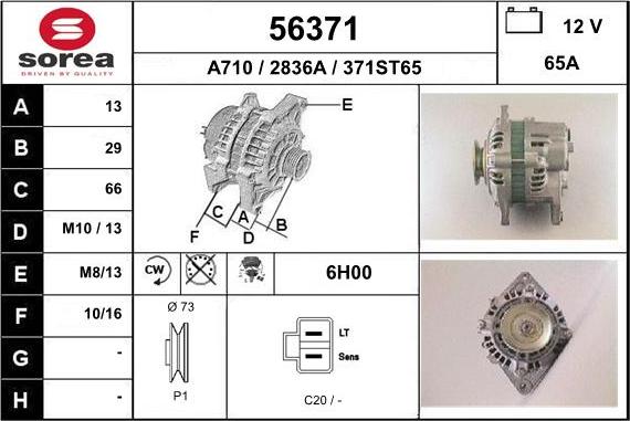 EAI 56371 - Alternateur cwaw.fr