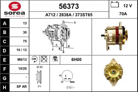 EAI 56373 - Alternateur cwaw.fr