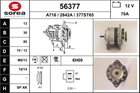 EAI 56377 - Alternateur cwaw.fr