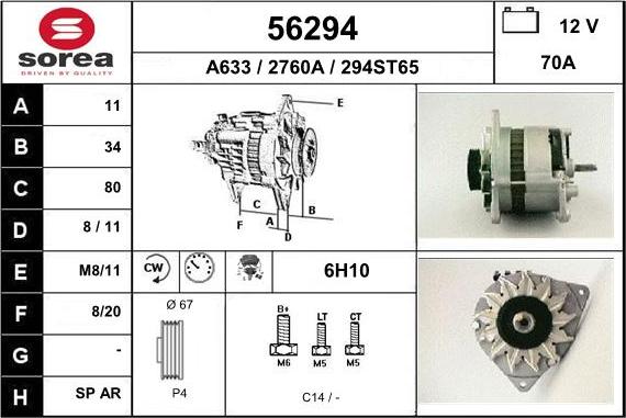 EAI 56294 - Alternateur cwaw.fr