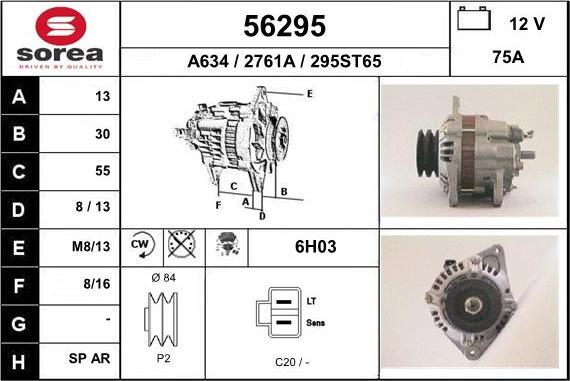 EAI 56295 - Alternateur cwaw.fr