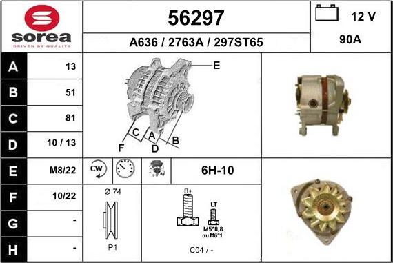 EAI 56297 - Alternateur cwaw.fr