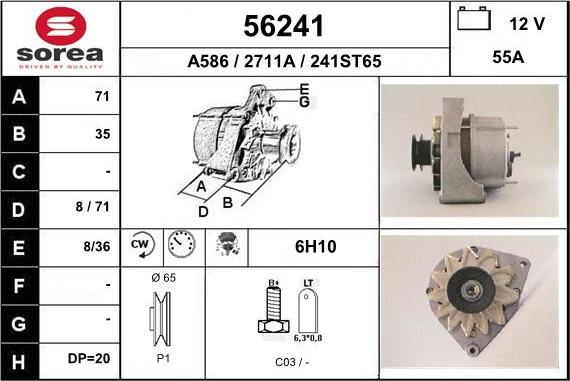 EAI 56241 - Alternateur cwaw.fr