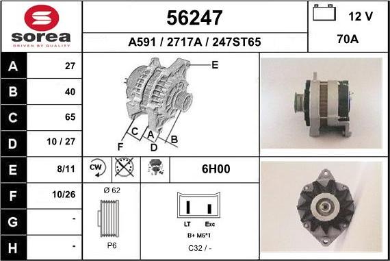 EAI 56247 - Alternateur cwaw.fr