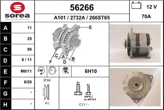 EAI 56266 - Alternateur cwaw.fr