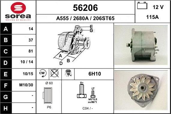 EAI 56206 - Alternateur cwaw.fr