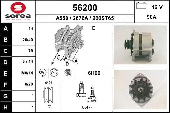 EAI 56200 - Alternateur cwaw.fr