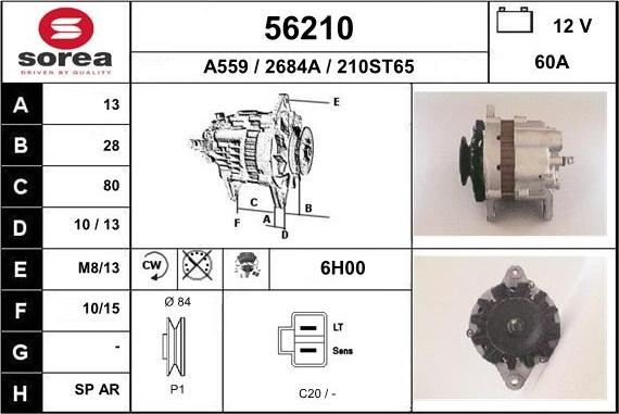 EAI 56210 - Alternateur cwaw.fr