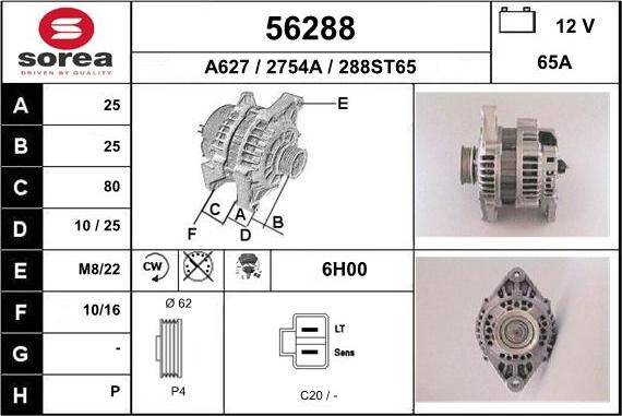 EAI 56288 - Alternateur cwaw.fr