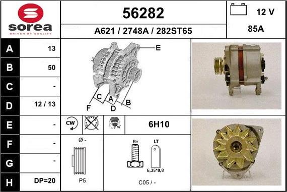 EAI 56282 - Alternateur cwaw.fr