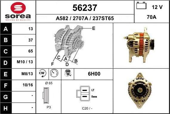 EAI 56237 - Alternateur cwaw.fr