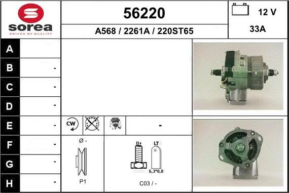 EAI 56220 - Alternateur cwaw.fr