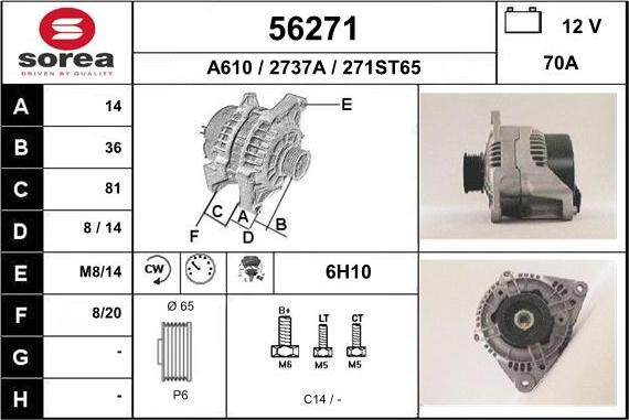 EAI 56271 - Alternateur cwaw.fr