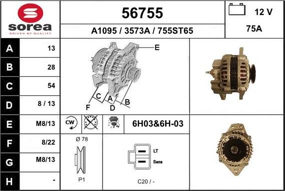 EAI 56755 - Alternateur cwaw.fr